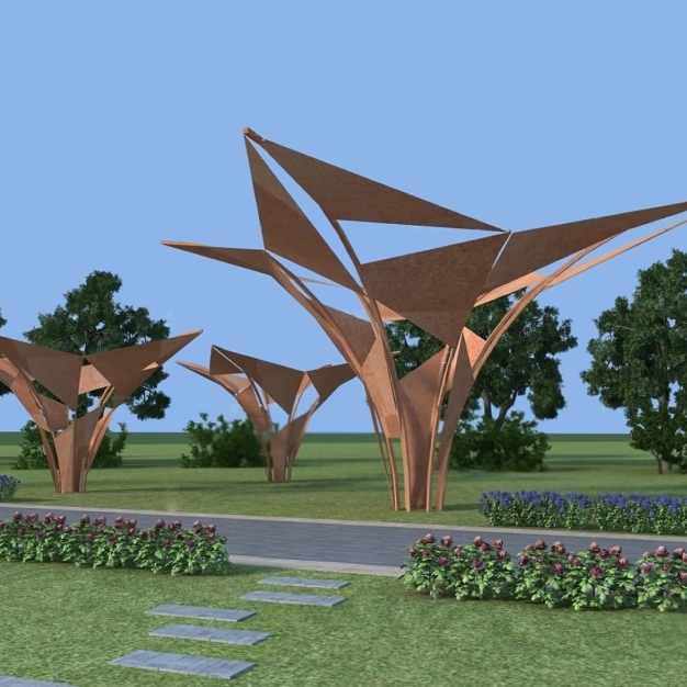  城市雕塑3D模型
